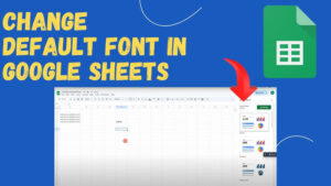 default font
