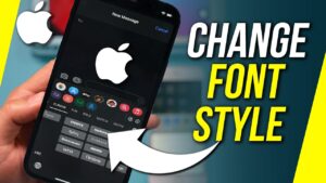 Change Font on iPhone